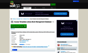 Access-templates-library-book-management-database.soft32.com thumbnail