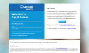 Access.allstatebenefits.com thumbnail