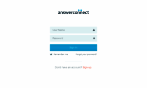 Access.answerconnect.com thumbnail