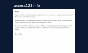 Access123.info thumbnail