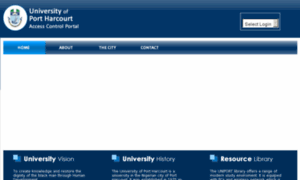 Accesscontrol.uniport.edu.ng thumbnail