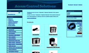 Accesscontrolsolutions.us thumbnail