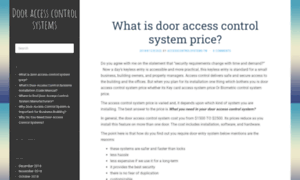 Accesscontrolsystems-tw.com thumbnail