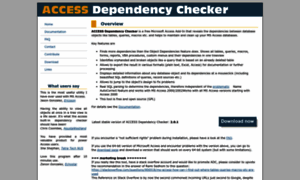 Accessdependencychecker.com thumbnail