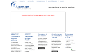 Accessens.com thumbnail