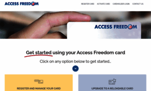 Accessfreedomcard.com thumbnail