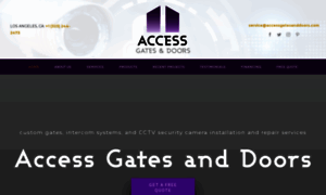 Accessgatesanddoors.com thumbnail