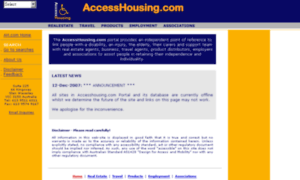 Accesshousing.com thumbnail