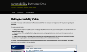 Accessibility-bookmarklets.org thumbnail