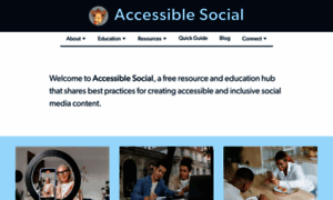 Accessible-social.com thumbnail