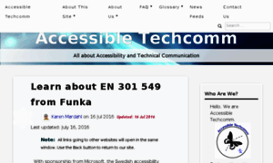 Accessible-techcomm.org thumbnail