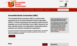 Accessiblebooksconsortium.org thumbnail