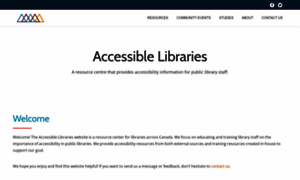 Accessiblelibraries.ca thumbnail