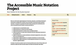 Accessiblemusicnotation.wordpress.com thumbnail