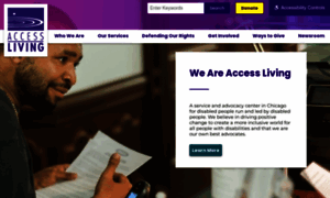 Accessliving.org thumbnail