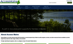 Accessmaine.org thumbnail