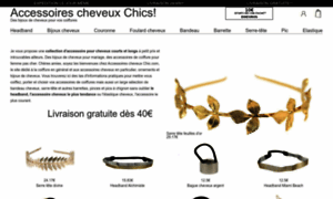 Accessoirescheveuxchic.com thumbnail