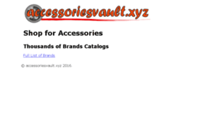 Accessoriesvault.xyz thumbnail