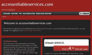 Accessreliableservices.com thumbnail