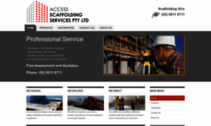 Accessscaffoldingservices.com.au thumbnail