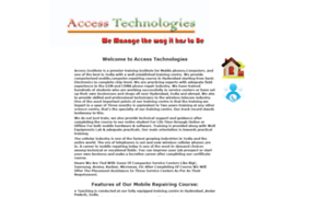 Accesstechnologies.org thumbnail