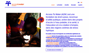 Accesstowaterfoundation.org thumbnail