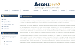 Accessweb.co.za thumbnail