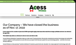 Accesswireless.ca thumbnail