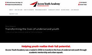 Accessyouthacademy.org thumbnail