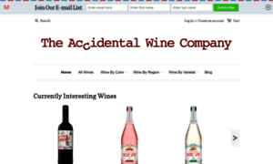 Accidentalwine.com thumbnail