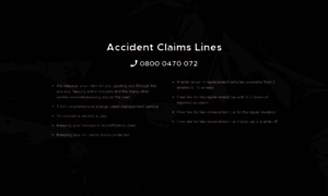 Accidentclaimlines.co.uk thumbnail
