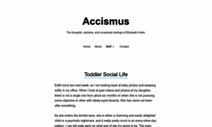 Accismus.com thumbnail