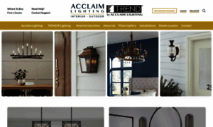 Acclaim-lighting.com thumbnail