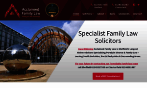 Acclaimedfamilylaw.co.uk thumbnail