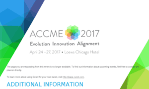 Accme2017.org thumbnail