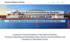 Accommodations-sydney.com thumbnail