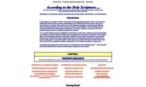 Accordingtotheholyscriptures.com thumbnail