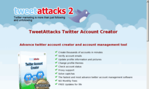 Account-creator.tweetattacks2.com thumbnail
