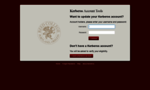 Account-tools.reed.edu thumbnail
