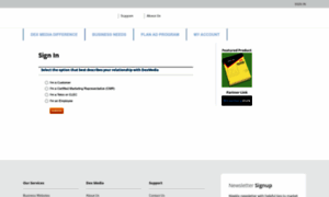 Account.dexmedia.com thumbnail