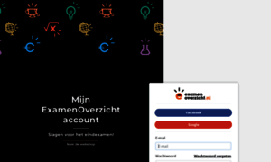 Account.examenoverzicht.nl thumbnail