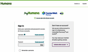 Account.humana.com thumbnail