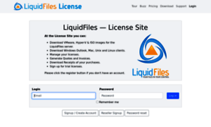 Account.liquidfiles.net thumbnail