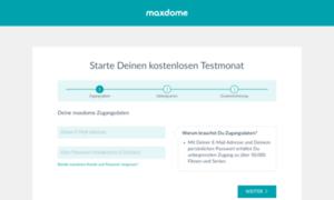 Account.maxdome.de thumbnail