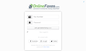 Account.onlinefaxes.com thumbnail