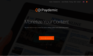 Account.paydemic.com thumbnail
