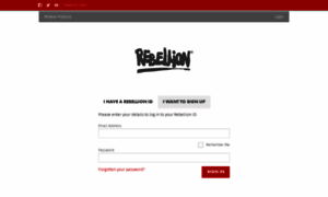 Account.rebellion.co.uk thumbnail