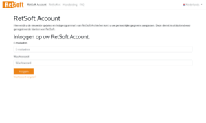 Account.retsoft.nl thumbnail