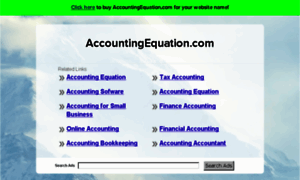 Accountingequation.com thumbnail