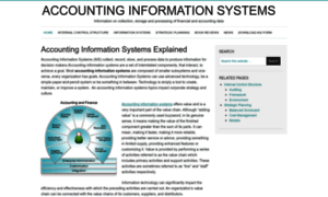 Accountinginformationsystems.org thumbnail